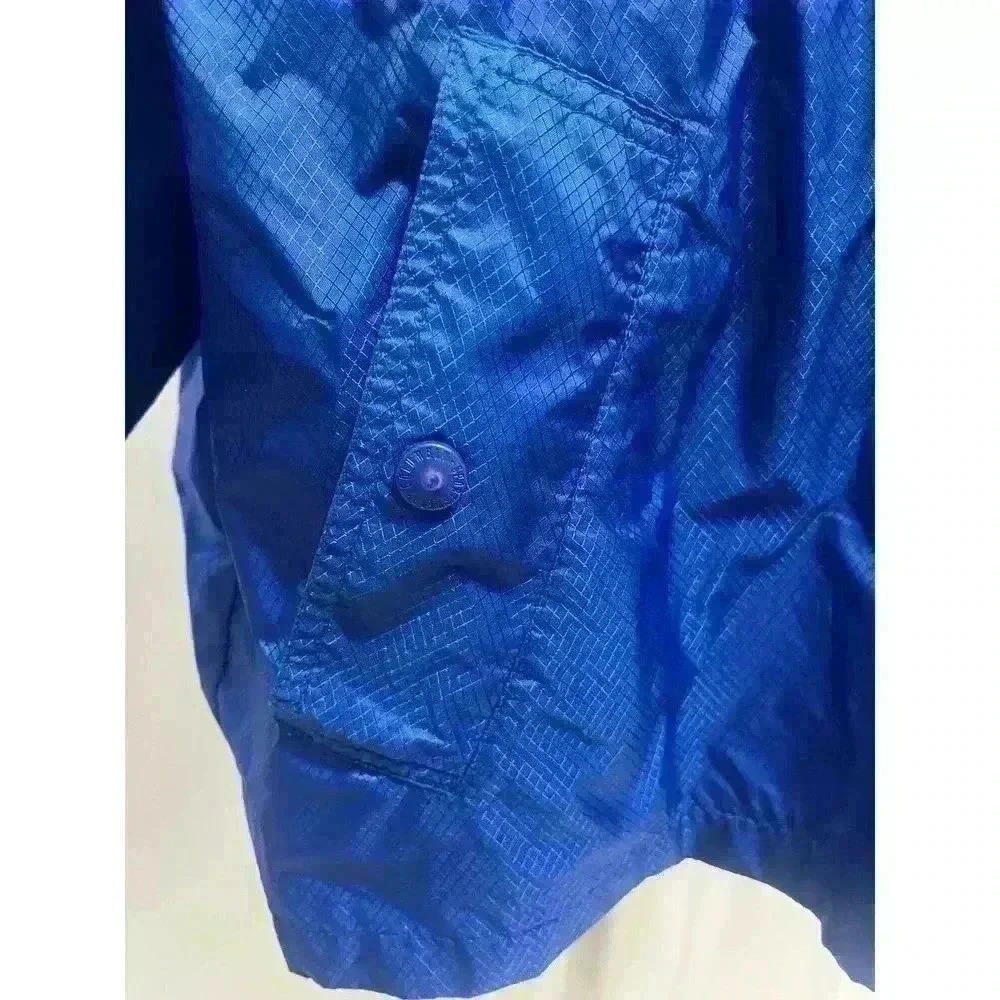 Vintage 90s Columbia Windbreaker Royal Blue - Picture 4 of 9